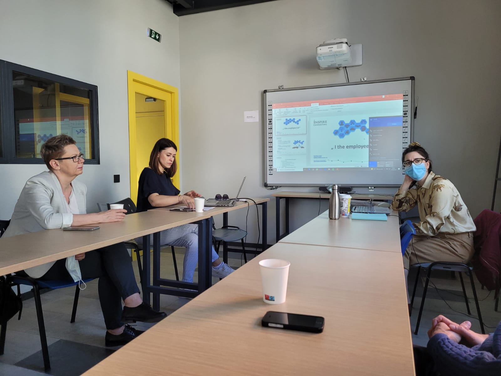 Zesp&oacute;ł ekspert&oacute;w Inspire Consulting ze specjalistami od projektowania rozwiązań dla Przemysłu 4.0