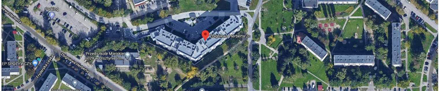 Mapa z lokalizacją firmy Inspire Consulting Sp. z o.o.